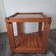 Side table, end table, brutalist style