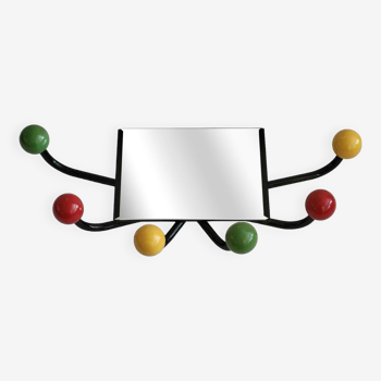 Mirror coat rack 1960s