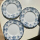 3 beautiful old English plates