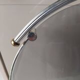 Art Deco tray in smoked glass