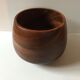 Wooden bowl 4 liters vintage