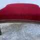 XIXth century pouf for two, stool footrest