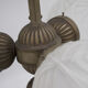 Hanging lamp four art deco globes 1930
