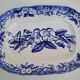 Oval dish Jules Vieillard Bordeaux model Volubilis