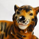 Reclining Tiger Sculpture