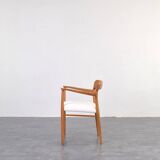 Chaise de salle à manger danoise modèle 56 du milieu du siècle par Niels O. Møller pour J.L. Møller