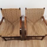 Pair of armchairs, Netherlands, 60s
