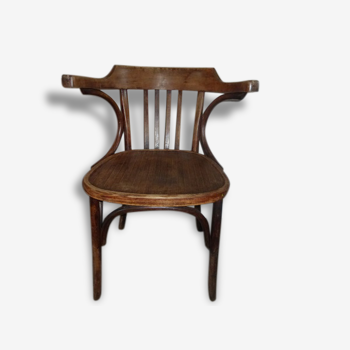 Ancien fauteuil en bois des PTT