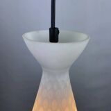 Glass hanging lamp by Aloys Gangkofner IBIZA for Peill & Putzler 1960