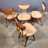 Chaises vintage 4 Mid Century