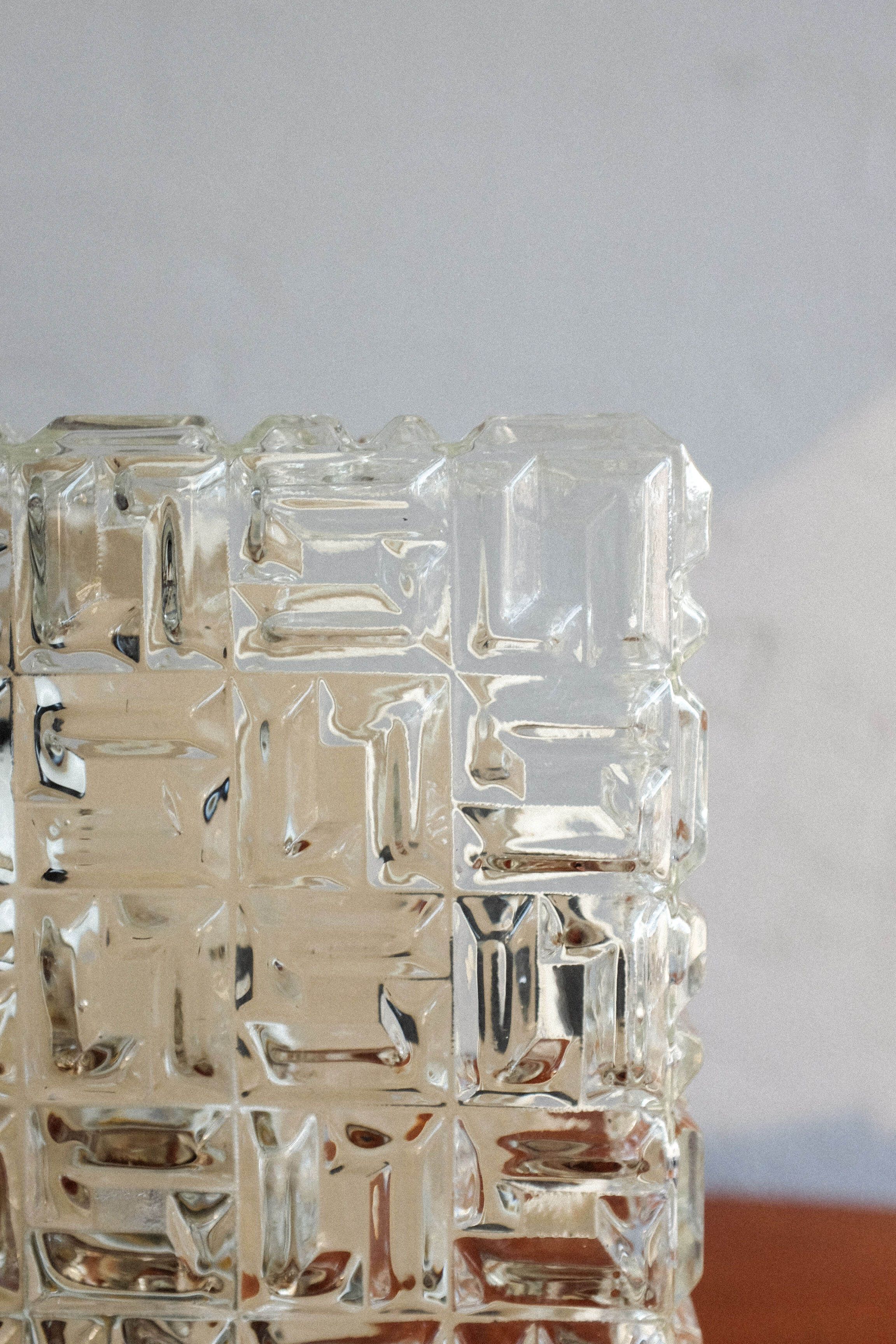 Czechoslovakian glass wall lamps by osvětlovací sklo, 1980s