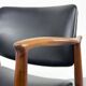 Fauteuil en teck danois par Erik Buch pour Ørum Møbelfabrik, années 1960.