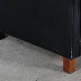 Vintage Sofa Mid Century Leder Danish Design 60er 70er