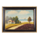 Painting „The Hut by the Sea”, Scandinavian design, 1970s
