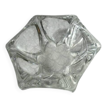 Cendrier vide poche en cristal Daum France