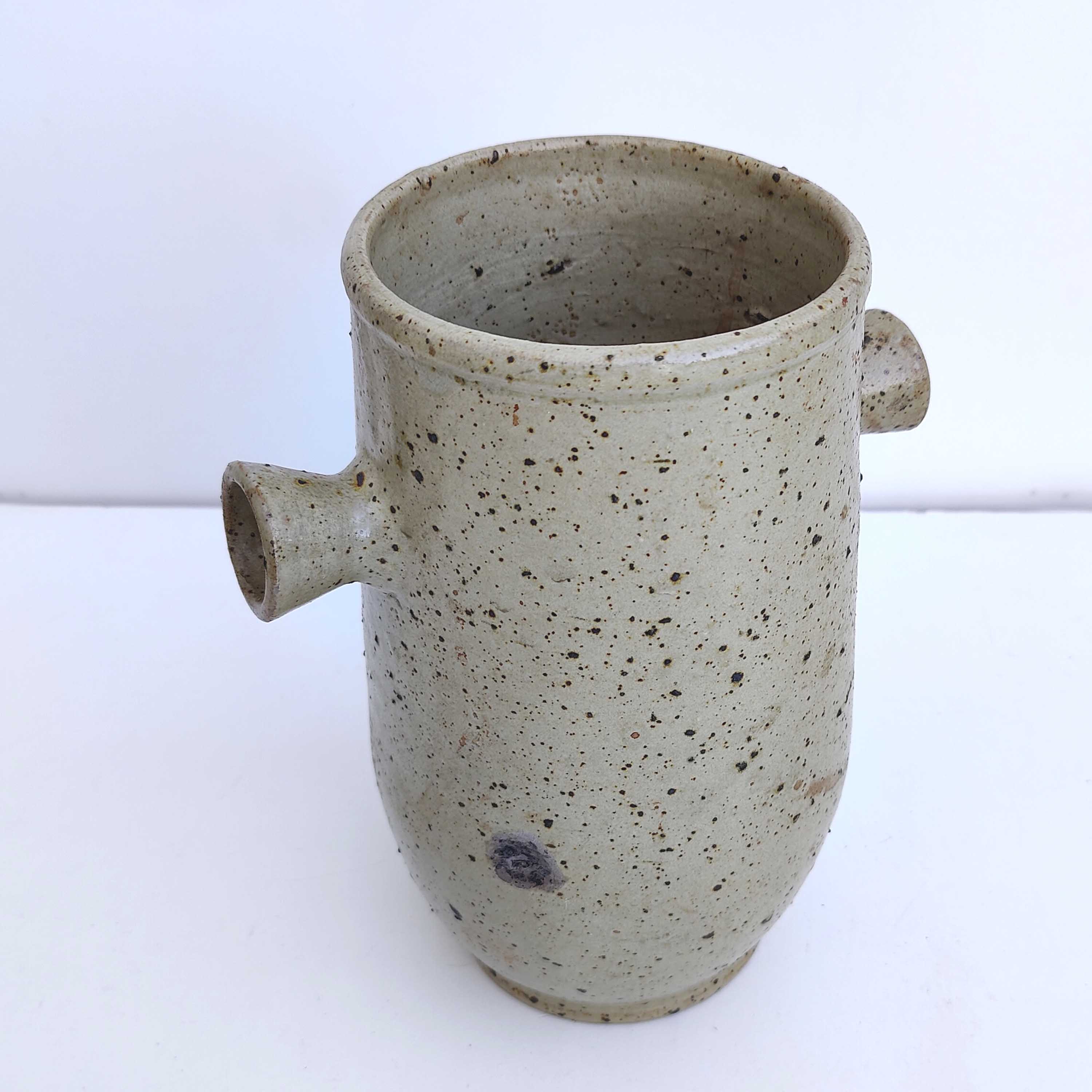 Sandstone vase signed the turnery