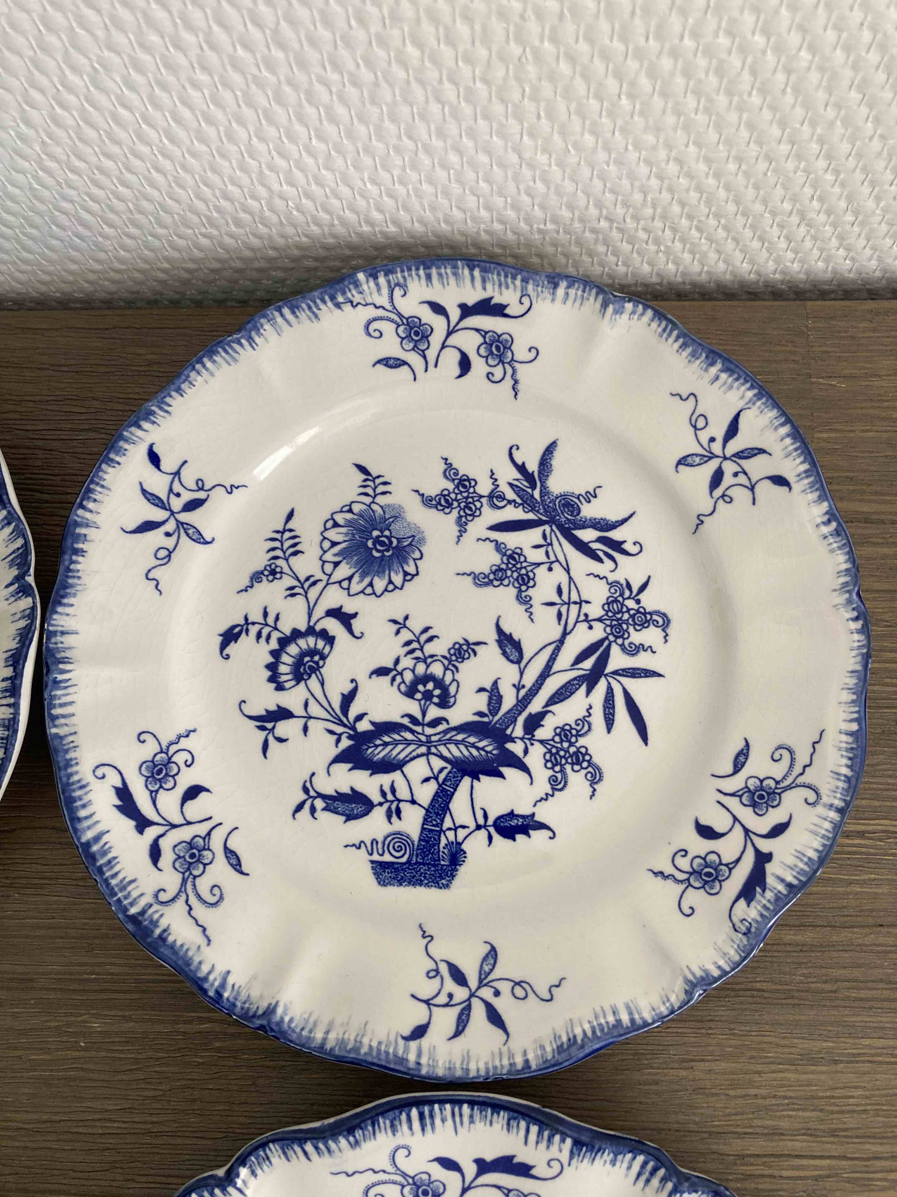 Dessert plates Sarreguemines "Lancaster"