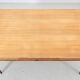 Table de repas extensible en acajou blond
