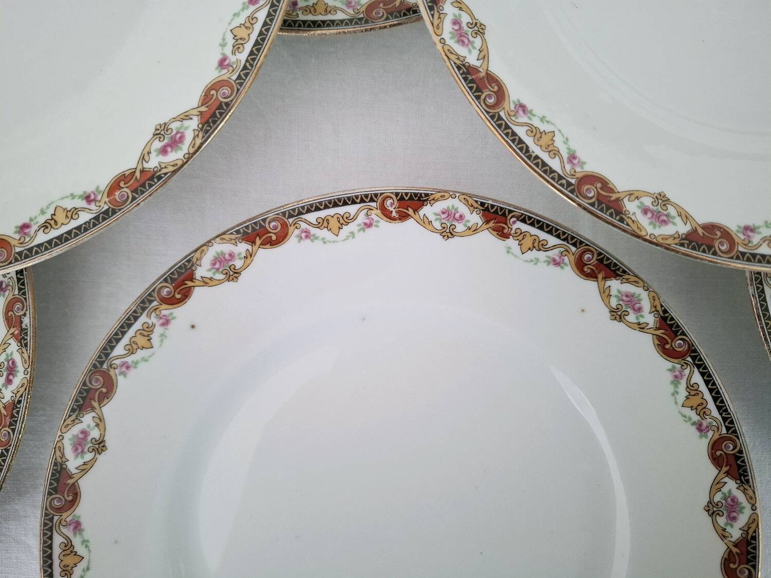 Limoges Porcelain Dessert Plates