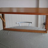 Solid wood folding desk
