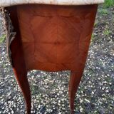 Pair of bedside rocaille style