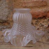 Glass tulip for lamp