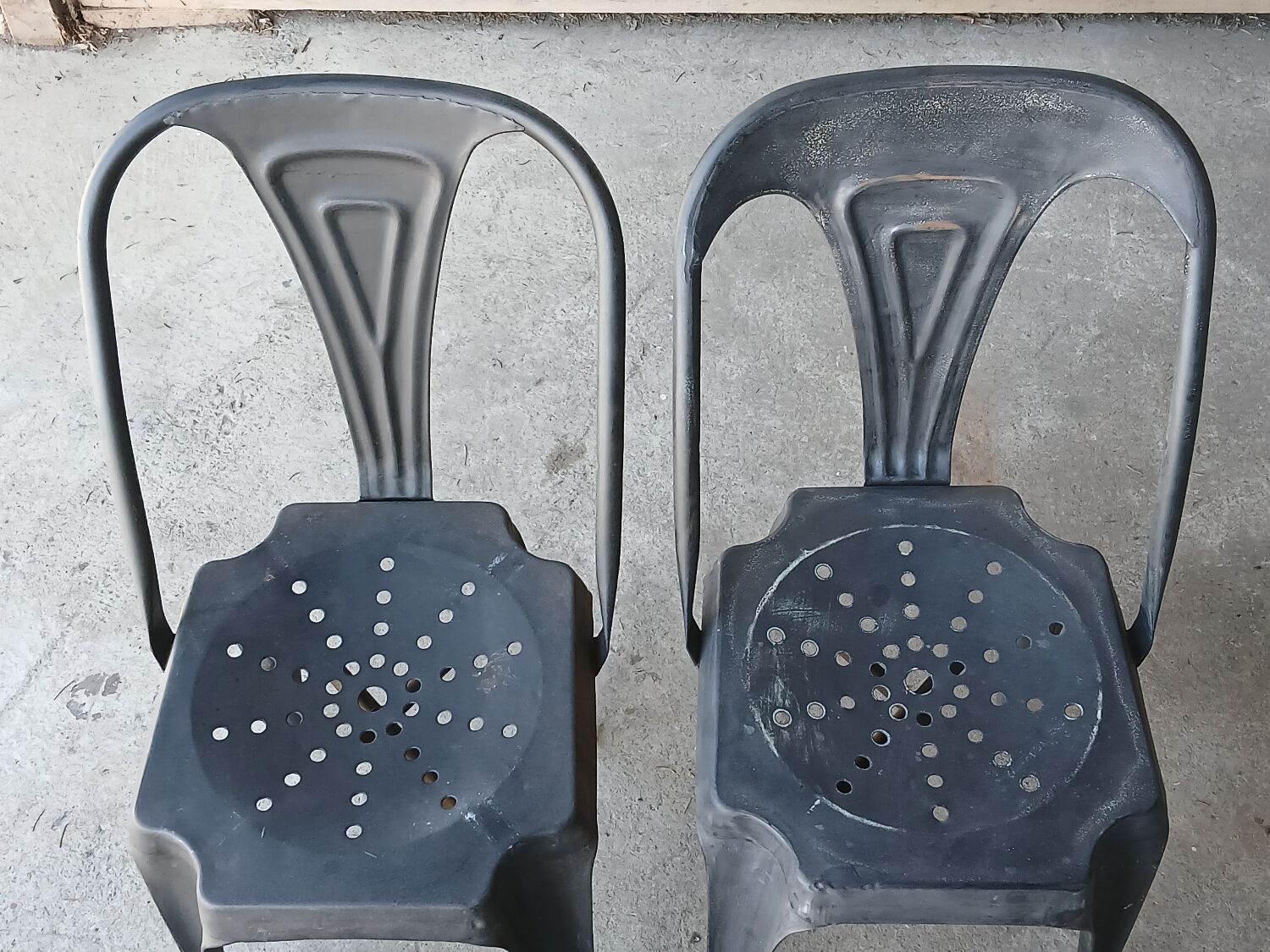 Pair of chairs by Joseph Mathieu for Mulipl’s