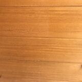 Vintage chest of drawers 1980's blond beech 5 drawers