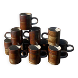 10 unique ceramic/stoneware coffee cups