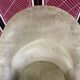 Almond green toad armchair