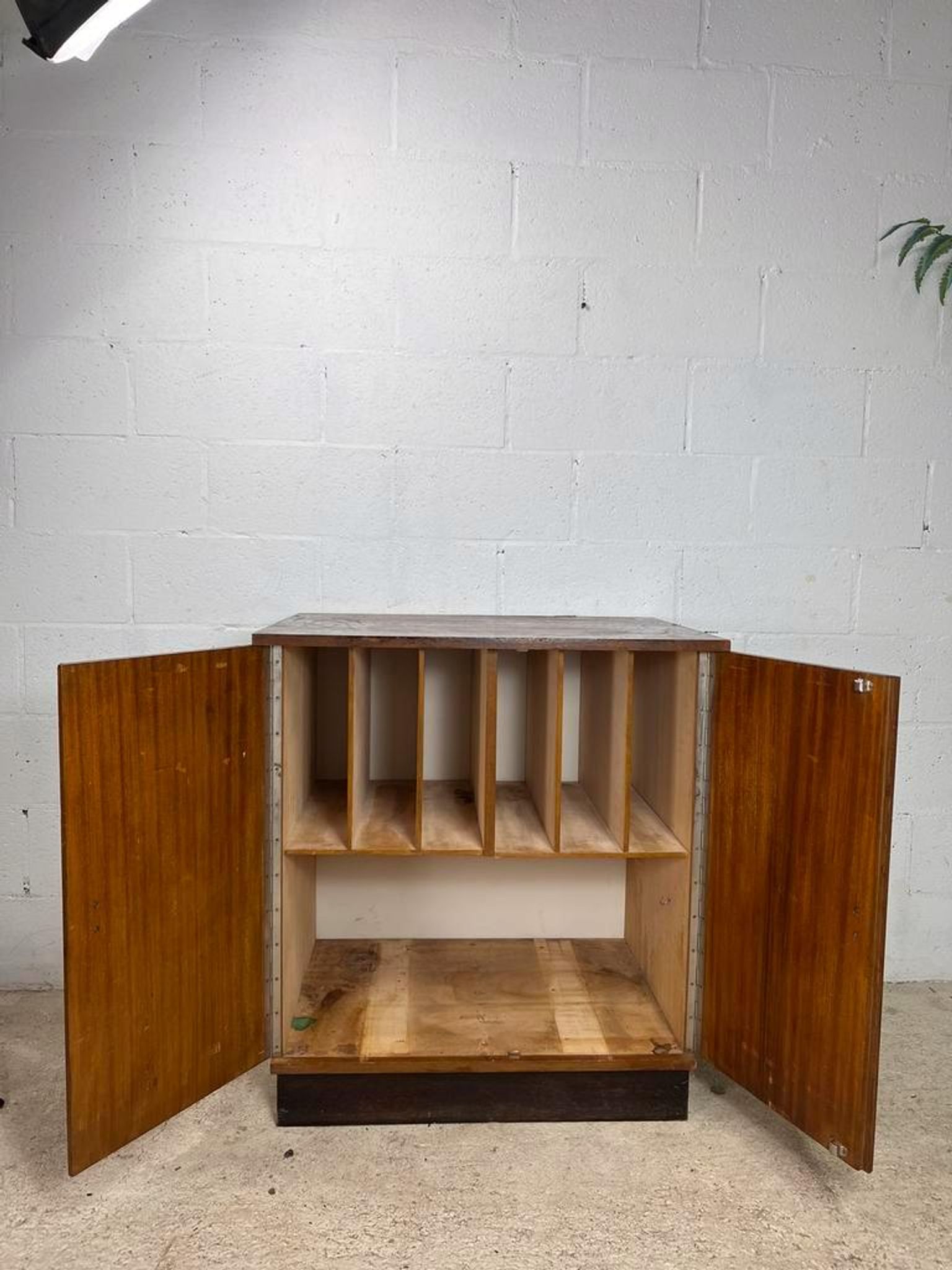 Meuble LP vintage meubles audio classeur