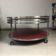 Round coffee table design 70s