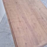 Antique Louis XV style side table with 2 drawers