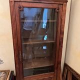 Wooden glass cabinet
