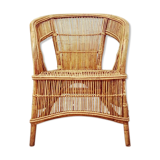 Rattan armchair