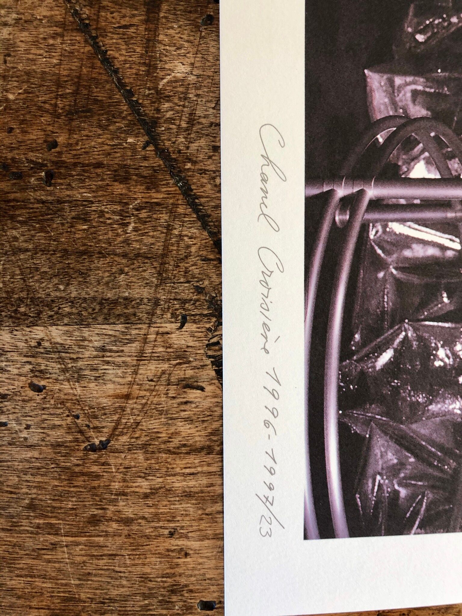 Chanel Photo by Karl Lagerfeld