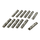 12 vintage crystal knife holders
