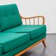Knoll Antimott sofa, cherry wood, 1950