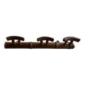 Antique wooden coat rack