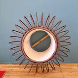 Rattan lampshade