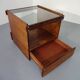 Danish Rosewood & Glass Side Table, 1960s