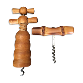 Set of 2 vintage corkscrews