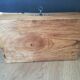 Initial original waxed wooden box j b