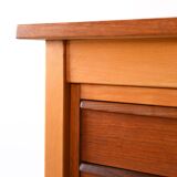 Scandinavian retro wooden desk