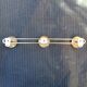 Peg in chromed metal