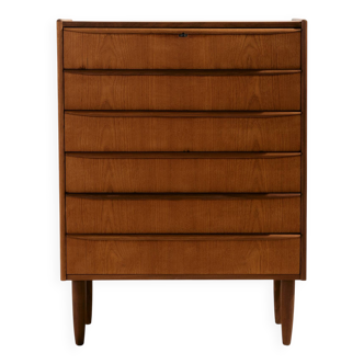 Commode en teck restaurée
