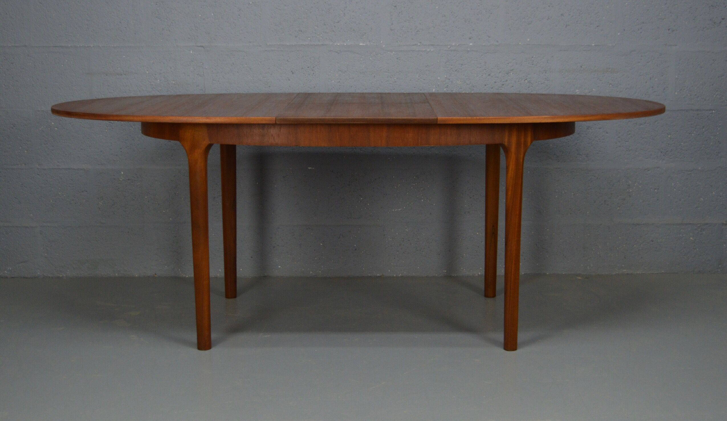 Mid-Century Vintage Oval Dining Table from McIntosh