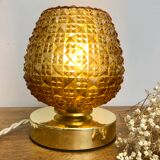 Vintage globe-oiled diamond tip lamp.