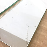 Triptych vintage SNCF wagon mirrors 1980