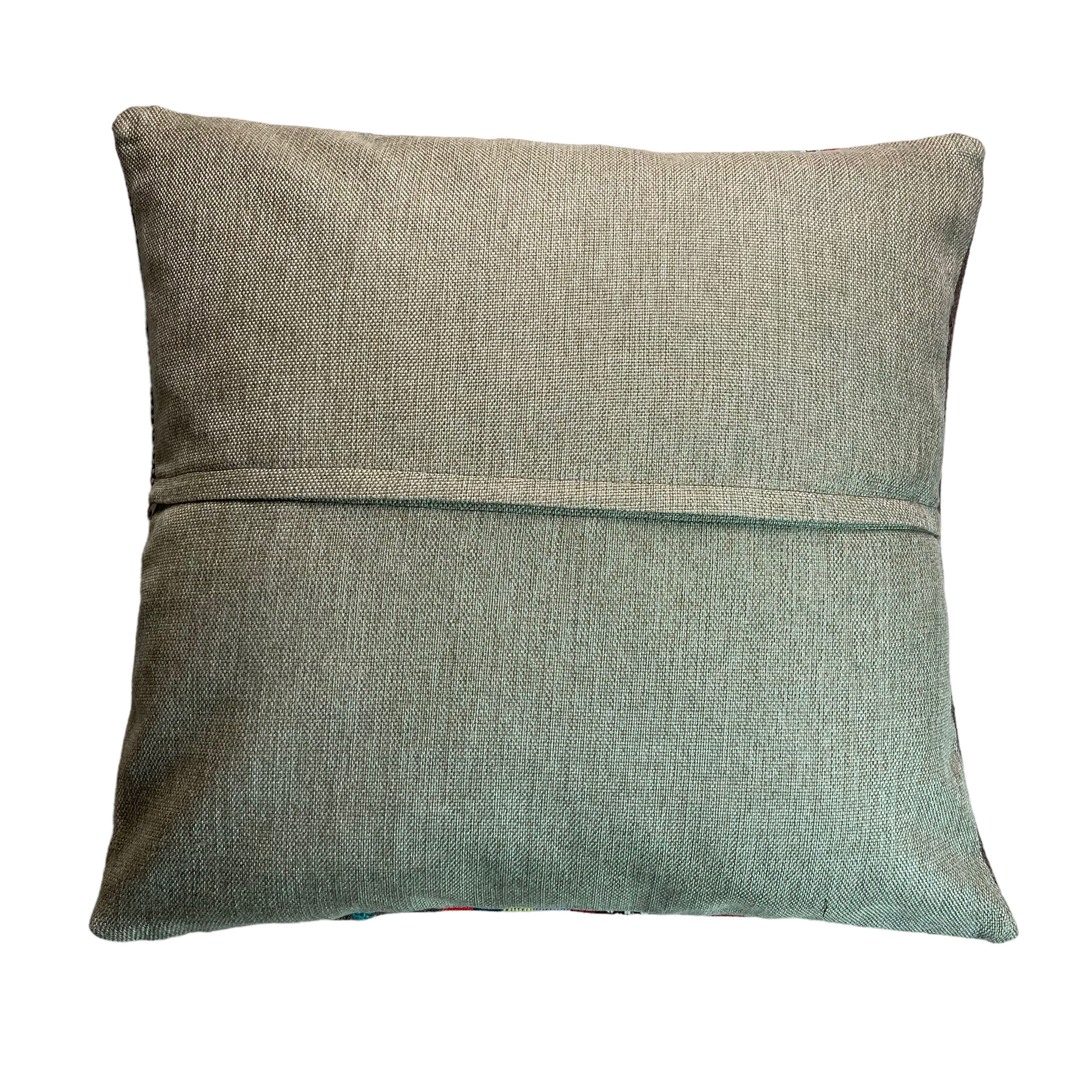 Housse de coussin Kilim turc vintage, 60 x 60 cm